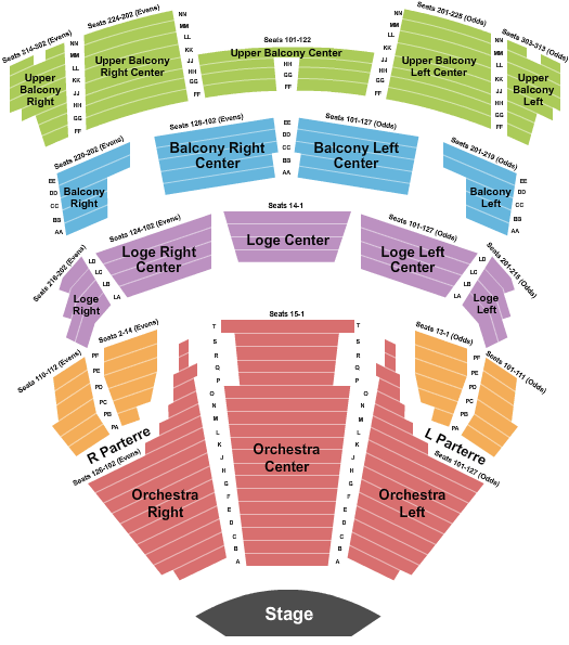 Hawaii Theatre Louis C.K. Seating Chart
